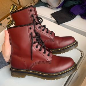 Red Dr. Martens